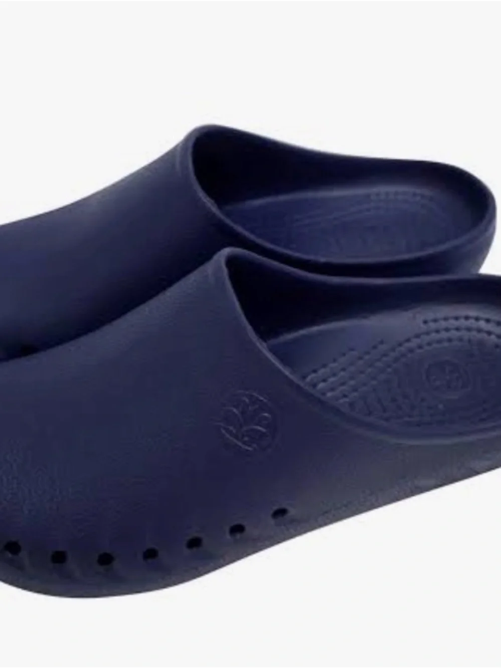 Navy Slip-On Work Clog